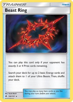 Beast Ring (102/131) [Sun & Moon: Forbidden Light]-1