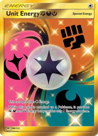 Unit Energy (146/131) (Fighting, Darkness, Fairy) [Sun & Moon: Forbidden Light]-1