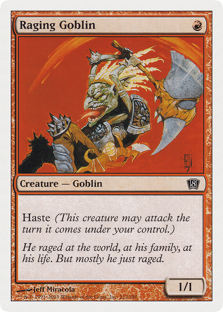 Raging Goblin [Eighth Edition]-1