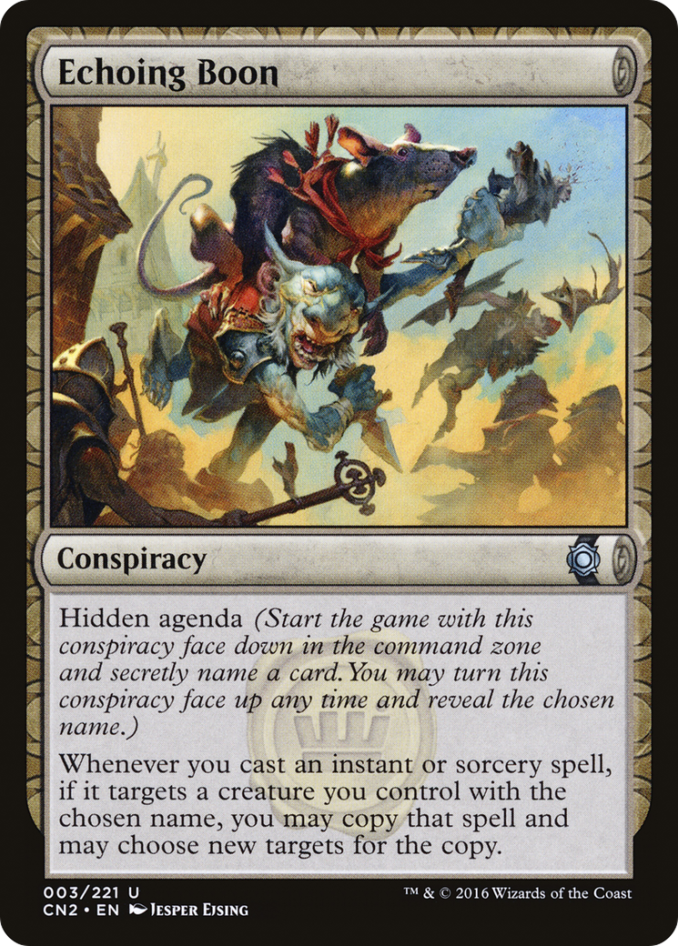 Echoing Boon [Conspiracy: Take the Crown]-1