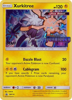 Xurkitree (SM116) (Staff Prerelease Promo) [Sun & Moon: Black Star Promos]-1