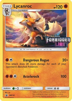 Lycanroc (SM118) (Prerelease Promo) [Sun & Moon: Black Star Promos]-1