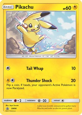 Pikachu (SM98) [Sun & Moon: Black Star Promos]-1