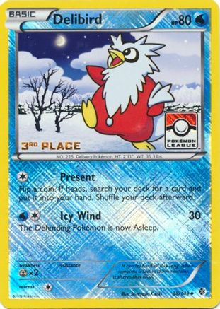 Delibird (38/149) (League Promo 3rd Place) [Black & White: Boundaries Crossed]-1