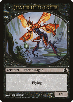 Faerie Rogue Token [Morningtide Tokens]-1