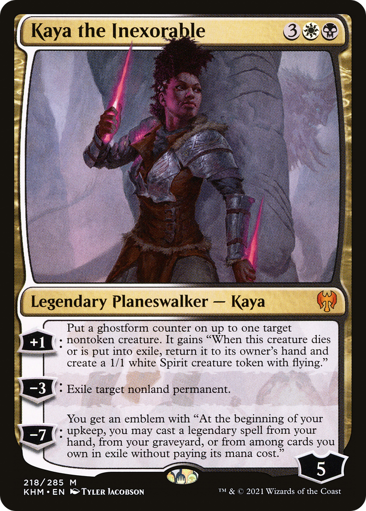 Kaya the Inexorable [Kaldheim]-1