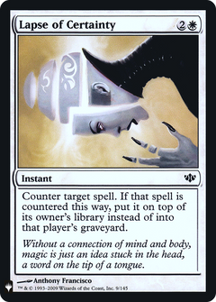 Lapse of Certainty [Mystery Booster]-1