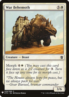 War Behemoth [Mystery Booster]-1