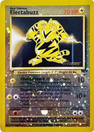 Electabuzz (1) (Winner) [Best of Promos]-1