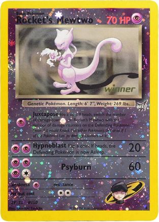 Rocket's Mewtwo (8) (Winner) [Best of Promos]-1