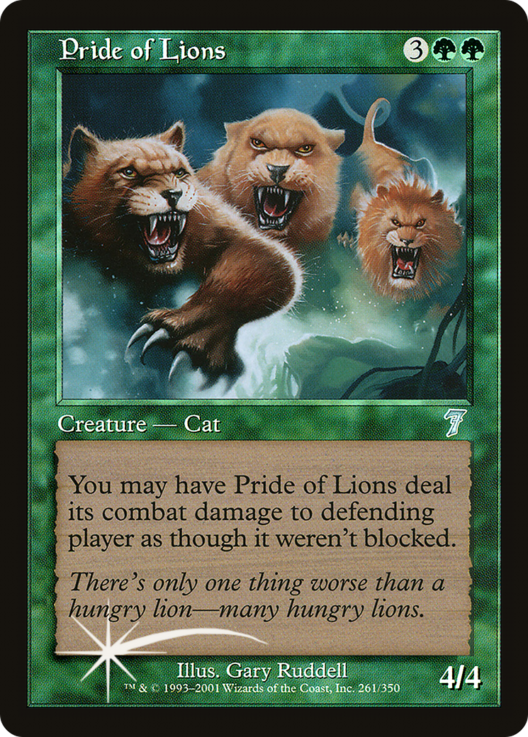 Pride of Lions [Seventh Edition]-1
