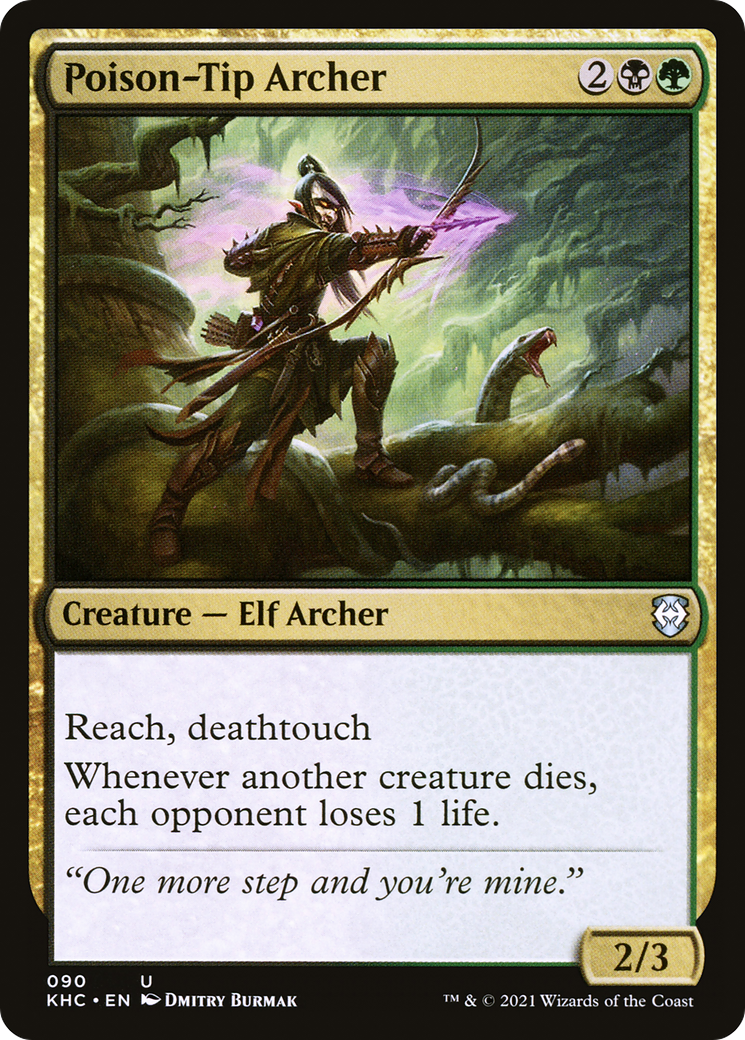 Poison-Tip Archer [Kaldheim Commander]-1