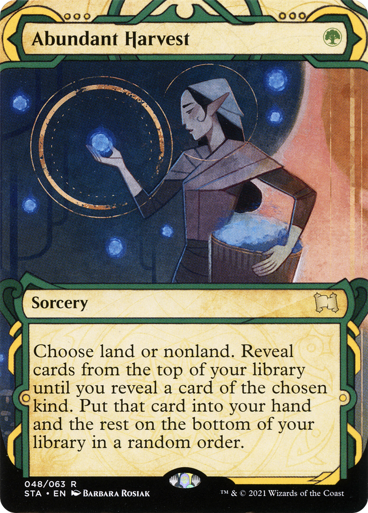 Abundant Harvest [Strixhaven: School of Mages Mystical Archive]-1