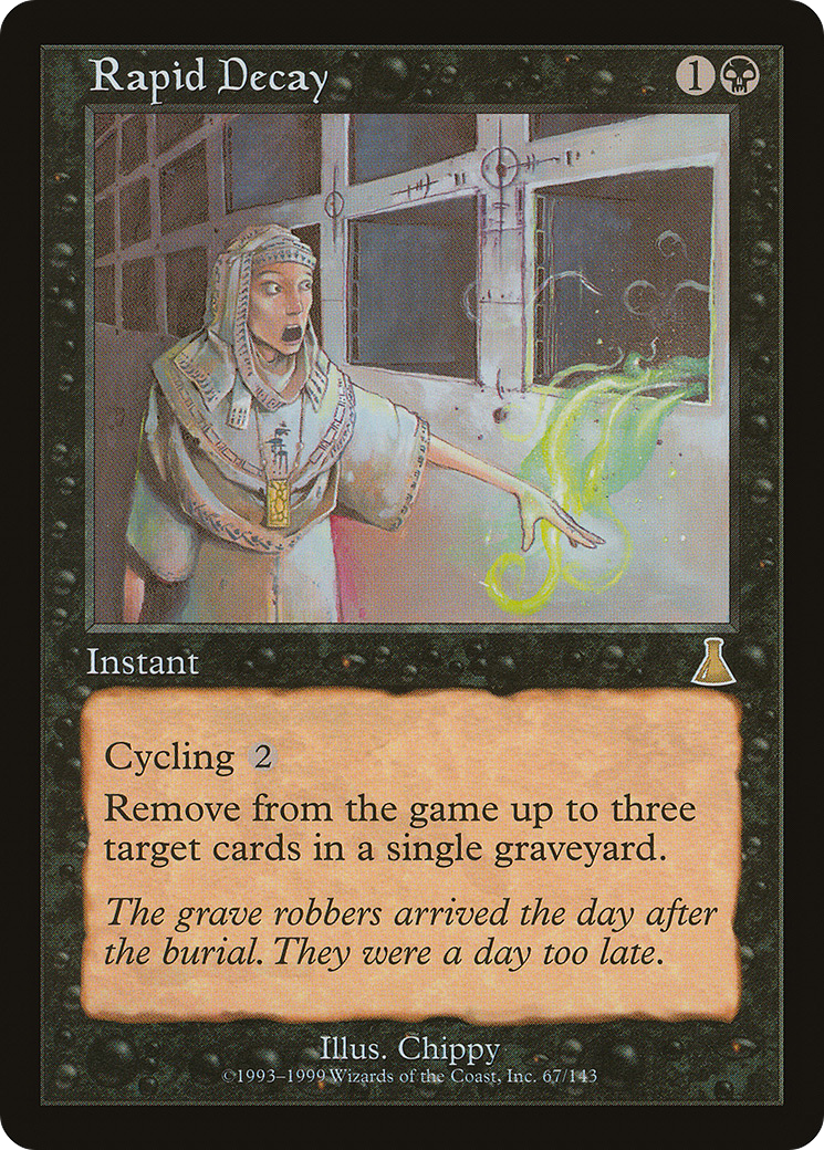 Rapid Decay [Urza's Destiny]-1