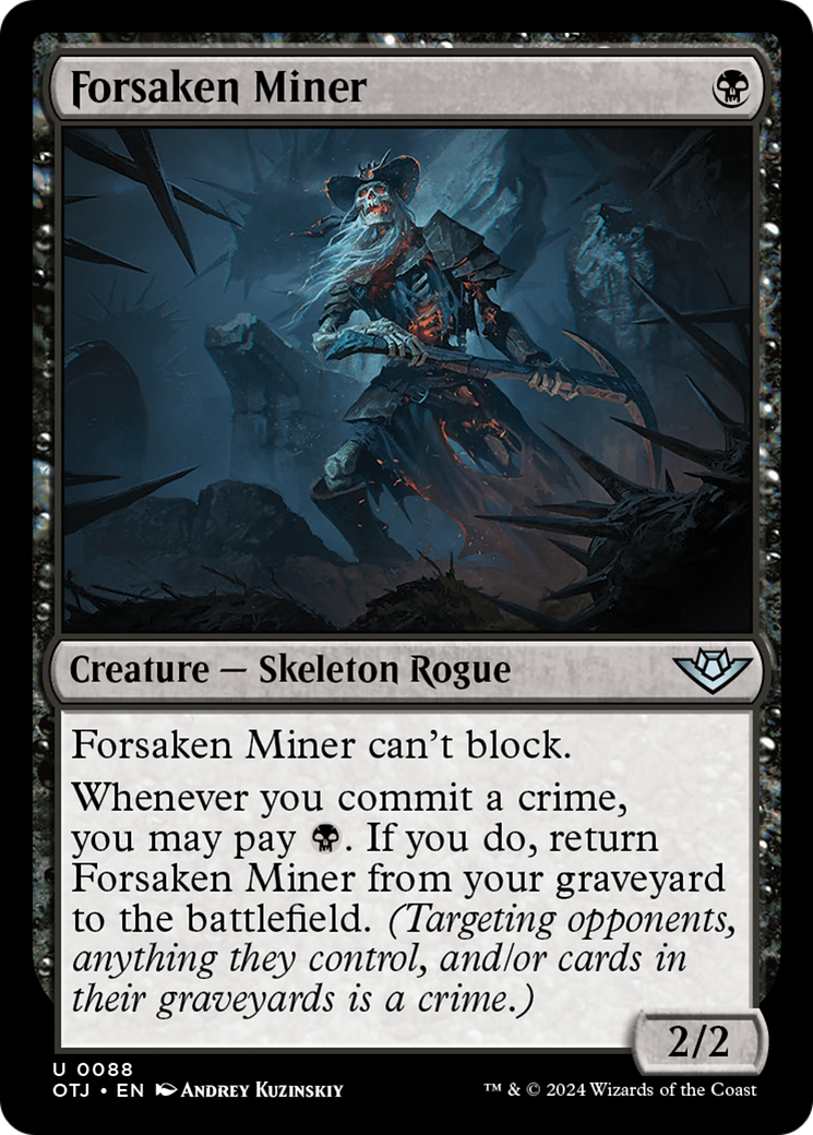 Forsaken Miner [Outlaws of Thunder Junction]-1