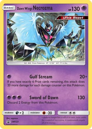 Dawn Wings Necrozma (SM123) [Sun & Moon: Black Star Promos]-1