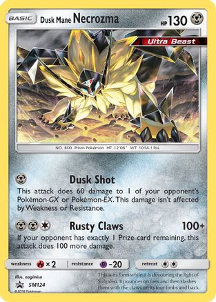 Dusk Mane Necrozma (SM124) [Sun & Moon: Black Star Promos]-1