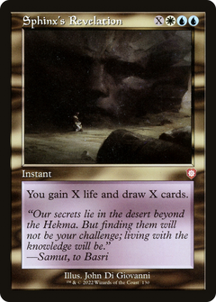Sphinx's Revelation (Retro) [The Brothers' War Commander]-1