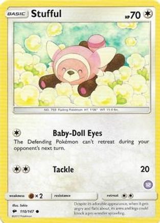 Stufful (110/147) (Deck Exclusive #12) [Sun & Moon: Trainer Kit - Alolan Sandslash]-1