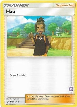 Hau (120/149) (Deck Exclusive #19) [Sun & Moon: Trainer Kit - Alolan Sandslash]-1