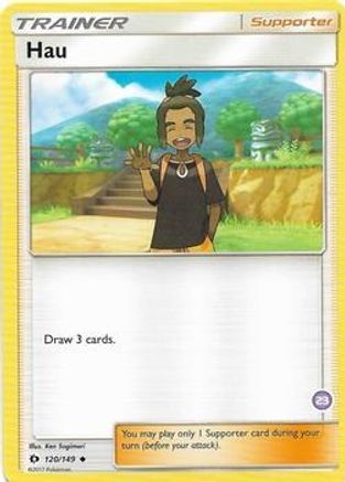 Hau (120/149) (Deck Exclusive #23) [Sun & Moon: Trainer Kit - Alolan Sandslash]-1