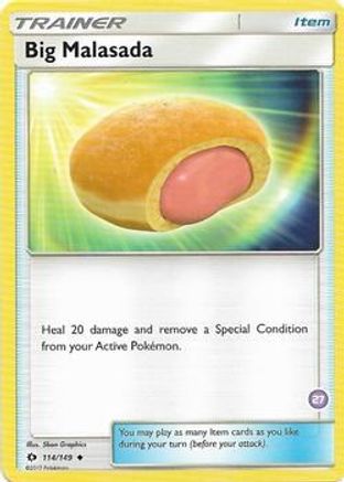 Big Malasada (114/149) (Deck Exclusive #27) [Sun & Moon: Trainer Kit - Alolan Sandslash]-1