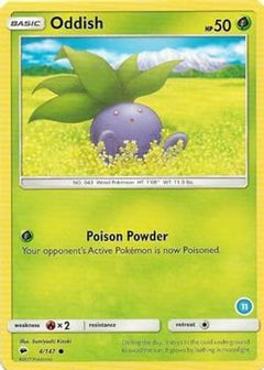 Oddish (4/147) (Deck Exclusive #11) [Sun & Moon: Trainer Kit - Alolan Ninetales]-1