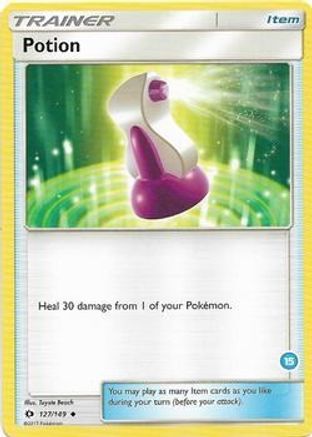 Potion (127/149) (Deck Exclusive #15) [Sun & Moon: Trainer Kit - Alolan Ninetales]-1