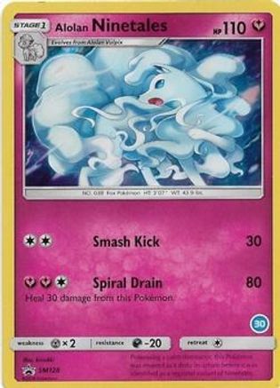 Alolan Ninetales (SM128) (Deck Exclusive #30) [Sun & Moon: Trainer Kit - Alolan Ninetales]-1