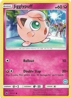 Jigglypuff (71/111) (Deck Exclusive #22) [Sun & Moon: Trainer Kit - Alolan Ninetales]-1