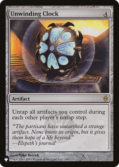 Unwinding Clock (LIST-164/175) - The List-1