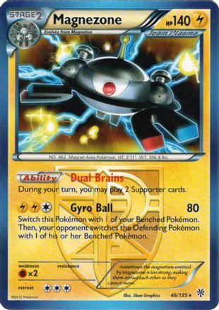 Magnezone (46/135) (Theme Deck Exclusive) [Black & White: Plasma Storm]-1