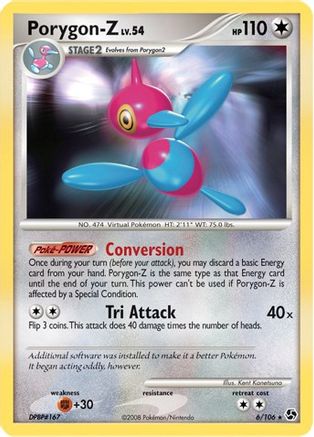 Porygon Z (6/106) (Theme Deck Exclusive) [Diamond & Pearl: Great Encounters]-1