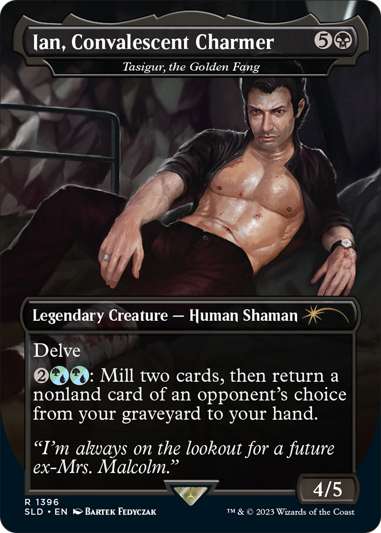Ian, Convalescent Charmer - Tasigur, the Golden Fang [Secret Lair Drop Series]-1