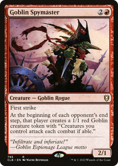Goblin Spymaster [Commander Legends: Battle for Baldur's Gate]-1