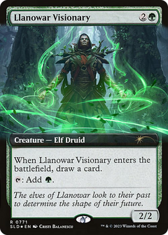Llanowar Visionary (Extended Art) [Secret Lair Drop Series]-1