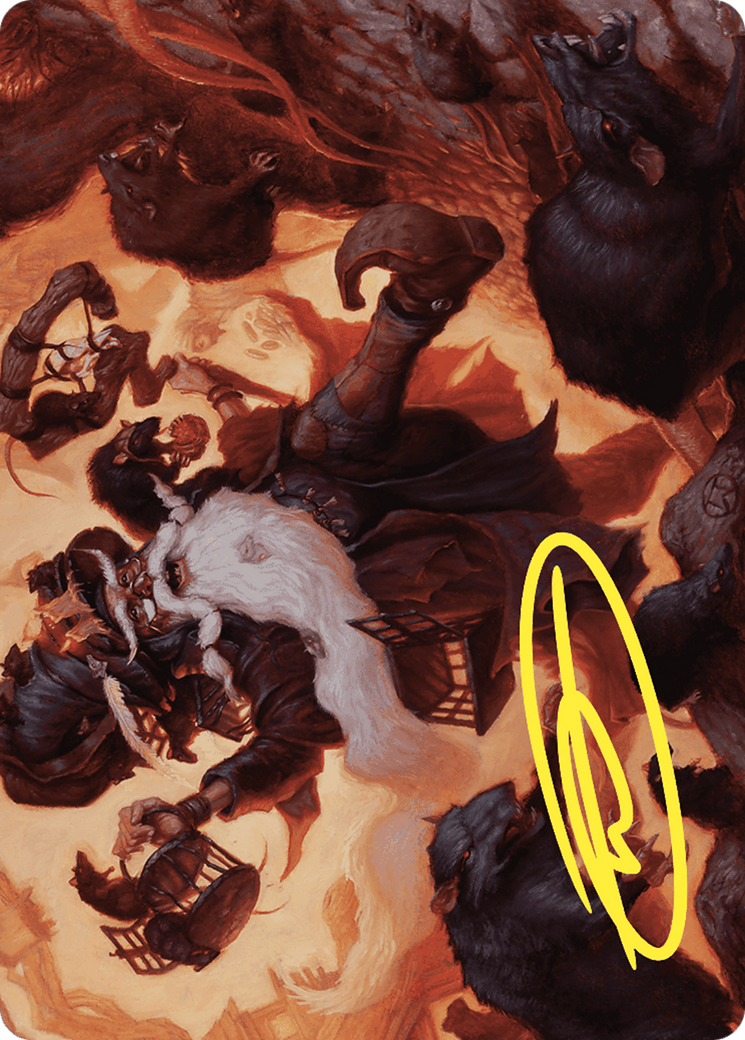 Tattered Ratter // Tattered Ratter (AWOE-020) - Wilds of Eldraine Art Series (Borderless)-1