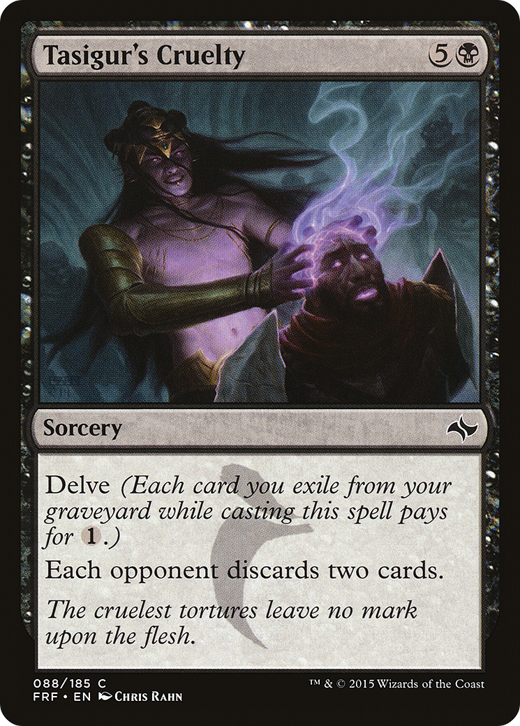 Tasigur's Cruelty [Fate Reforged]-1