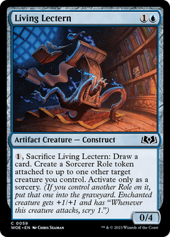 Living Lectern [Wilds of Eldraine]-1