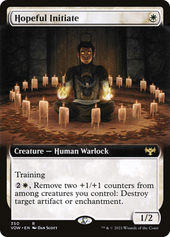Hopeful Initiate (Extended Art) [Innistrad: Crimson Vow]-1