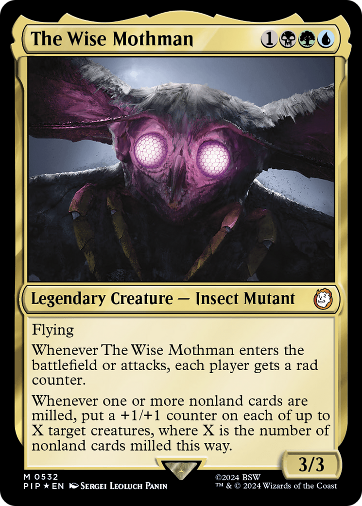 The Wise Mothman (Surge Foil) [Fallout]-1