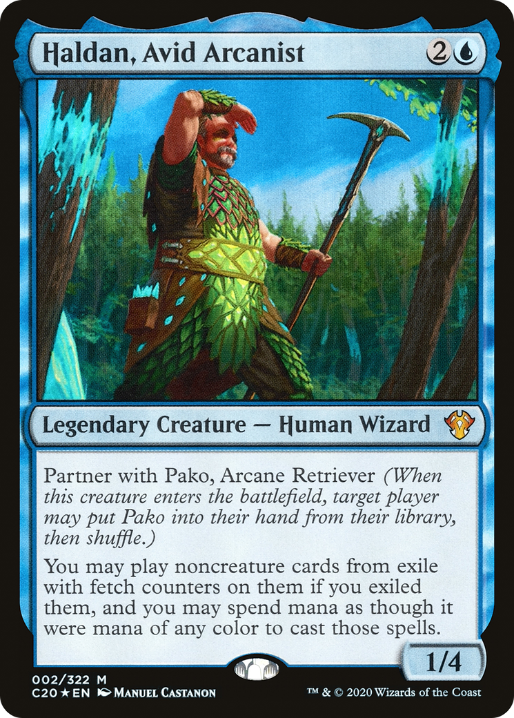 Haldan, Avid Arcanist [Commander 2020]-1