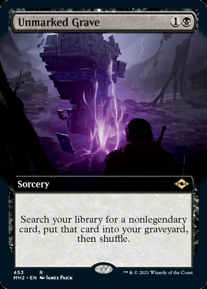 Unmarked Grave (Extended Art) [Modern Horizons 2]-1