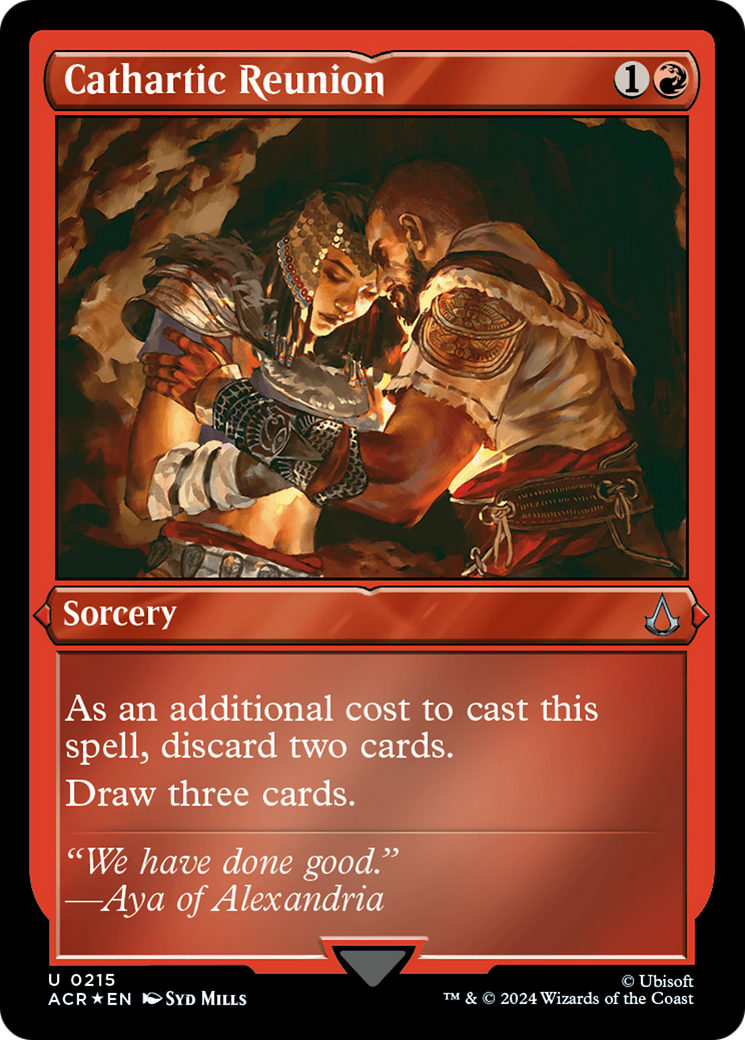 Cathartic Reunion (ACR-215) - Assassin's Creed Etched Foil-1