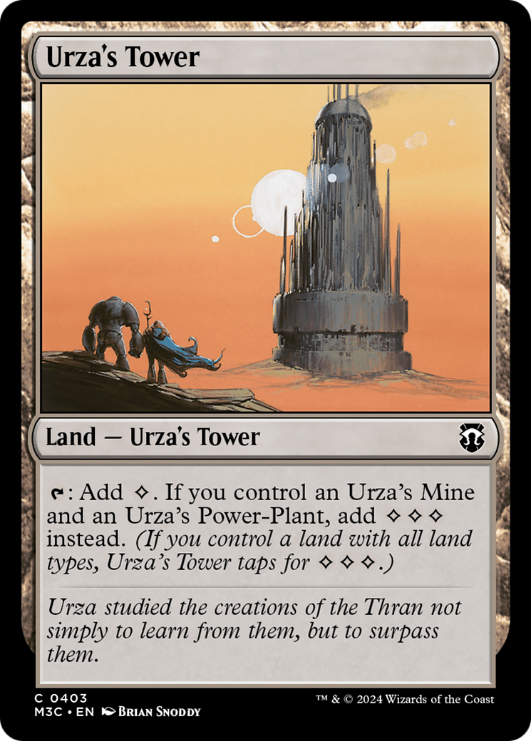 Urza's Tower (Ripple Foil) [Modern Horizons 3 Commander]-1