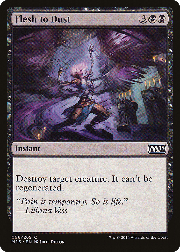 Flesh to Dust [Magic 2015]-1