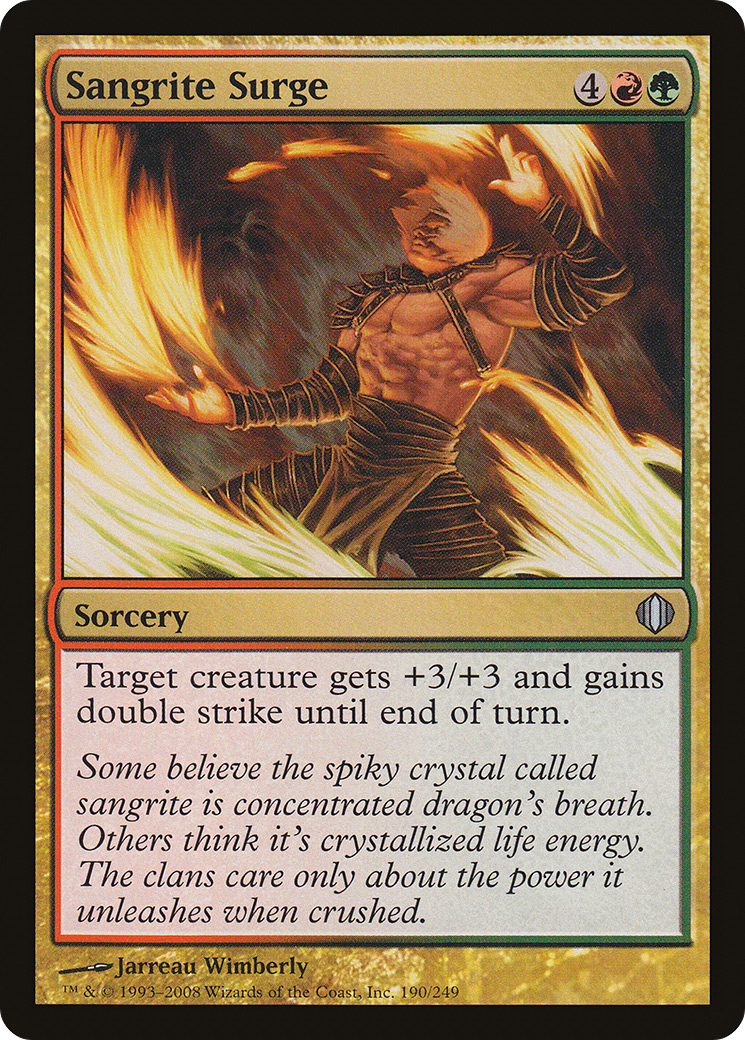 Sangrite Surge [Shards of Alara]-1
