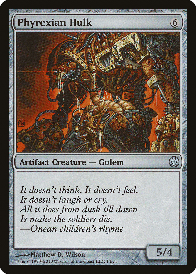 Phyrexian Hulk [Duel Decks: Phyrexia vs. the Coalition]-1