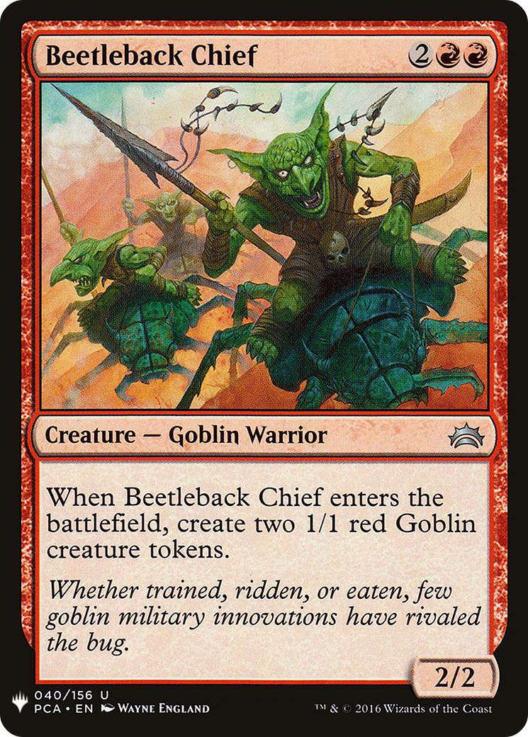 Beetleback Chief [Mystery Booster]-1