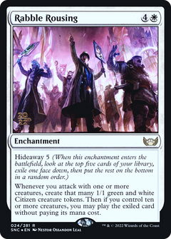 Rabble Rousing [Streets of New Capenna Prerelease Promos]-1